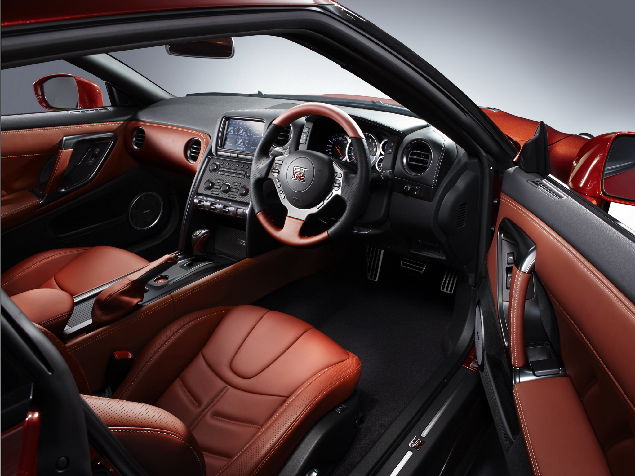 2013, Nissan, Gt r, Jp spec,  r35 , Supercar, Interior Wallpaper