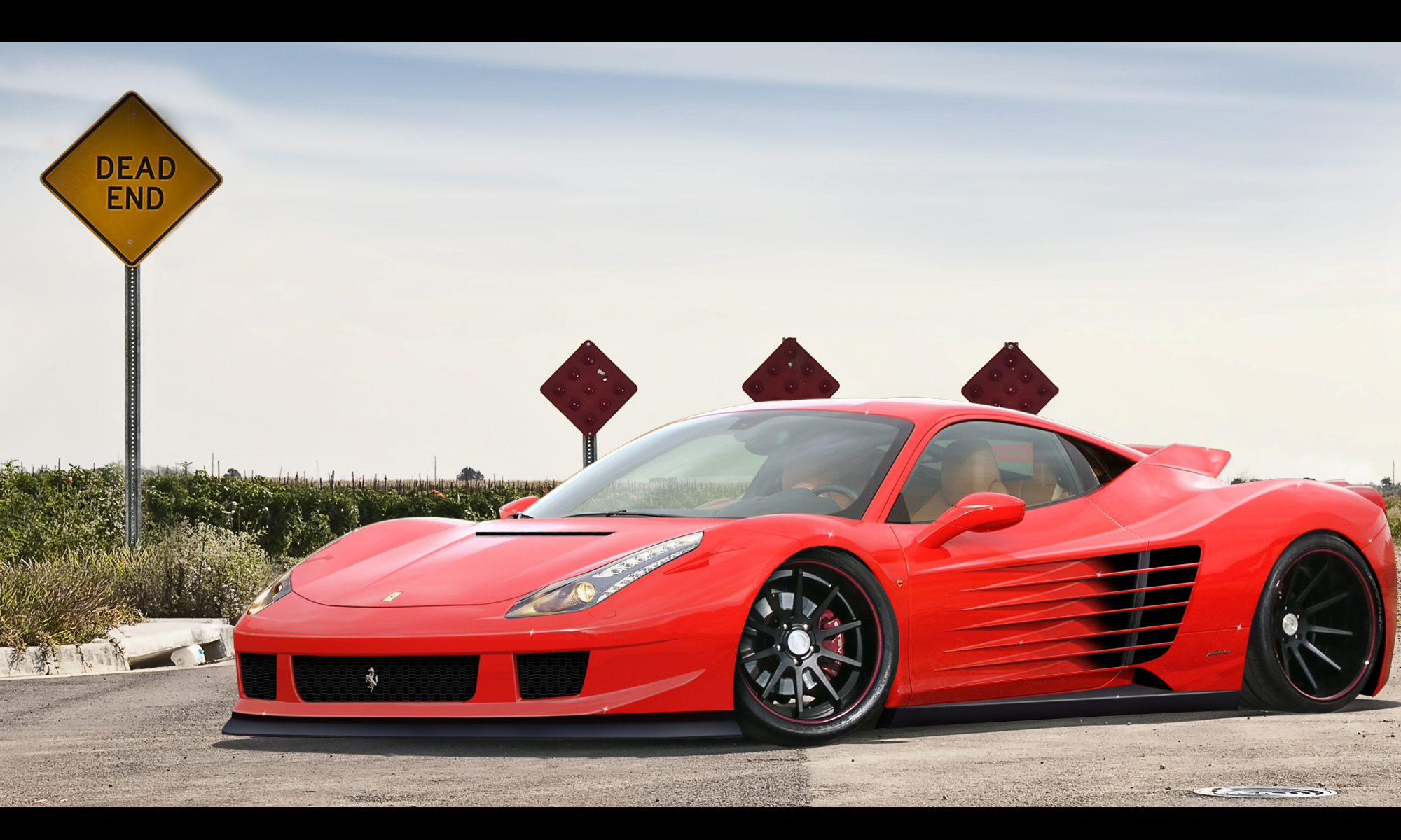 ferrari, Testarossa, Supercar, Tuning, Gd Wallpaper