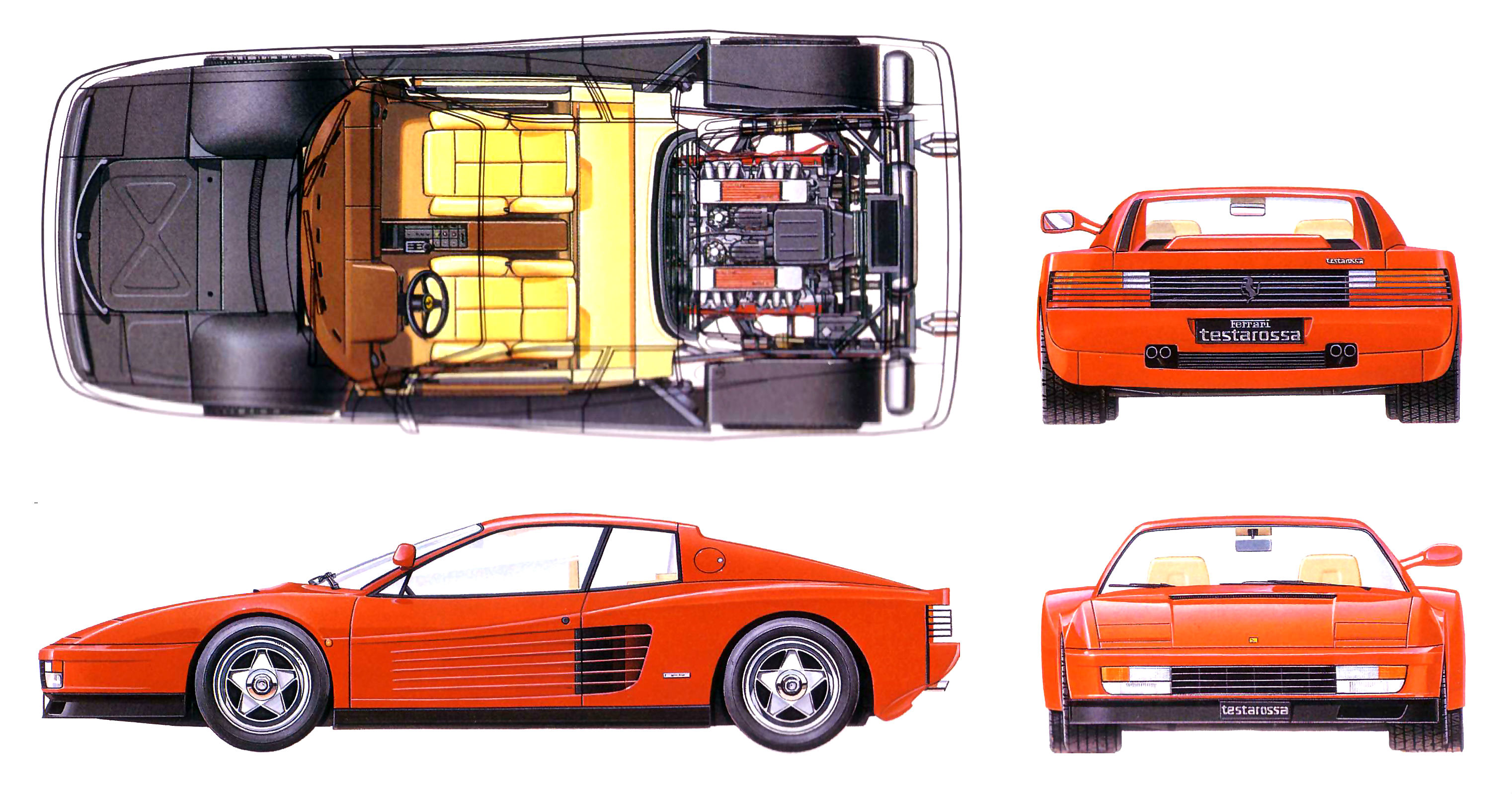 ferrari, Testarossa, Supercar, Ep Wallpaper