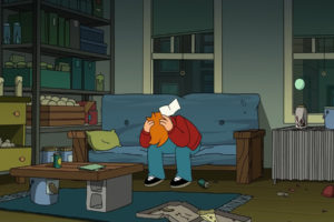 futurama, Couch, Room, Fry, Screenshots