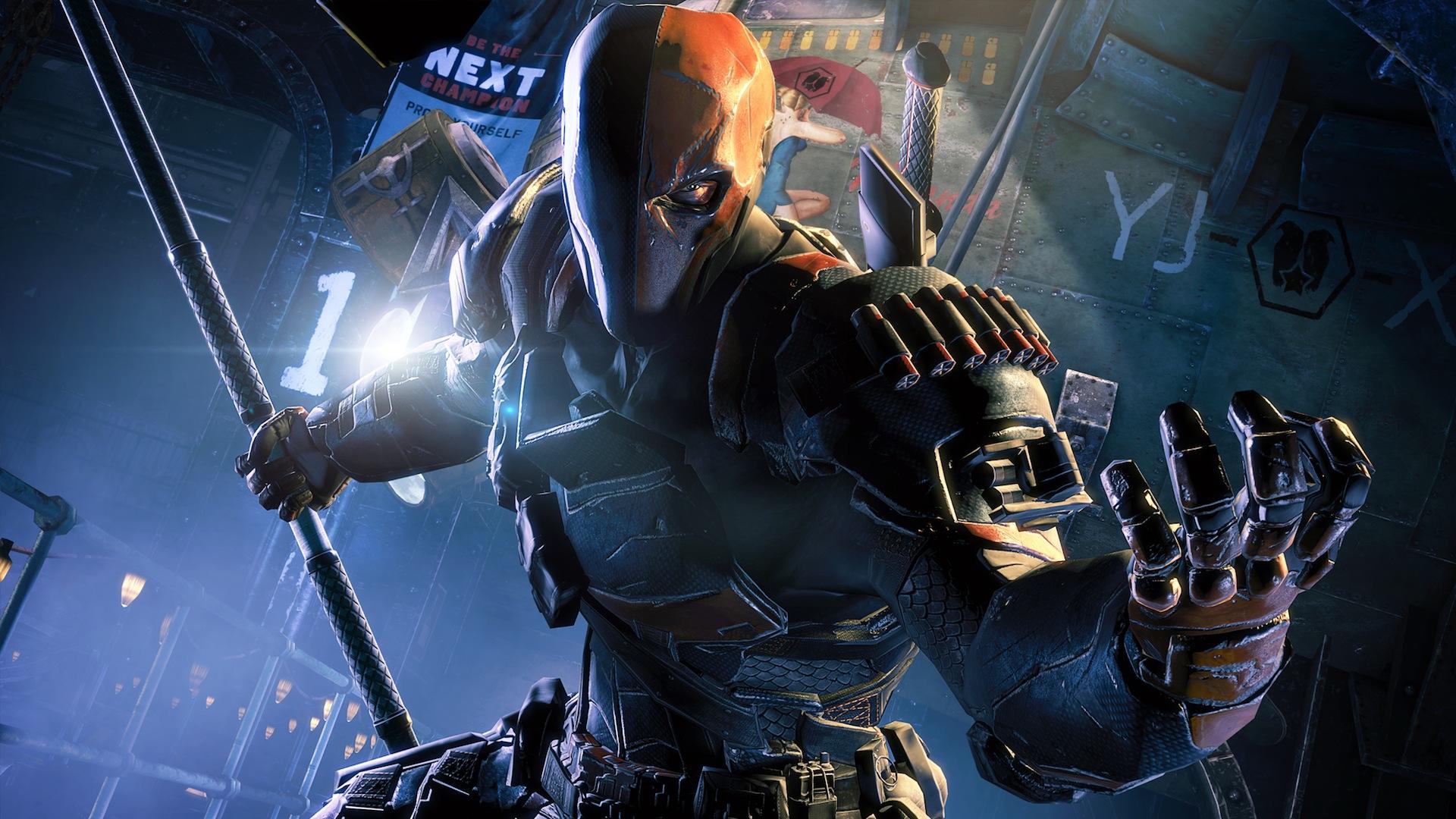 batman, Arkham, Origins,  , Deathstroke Wallpaper