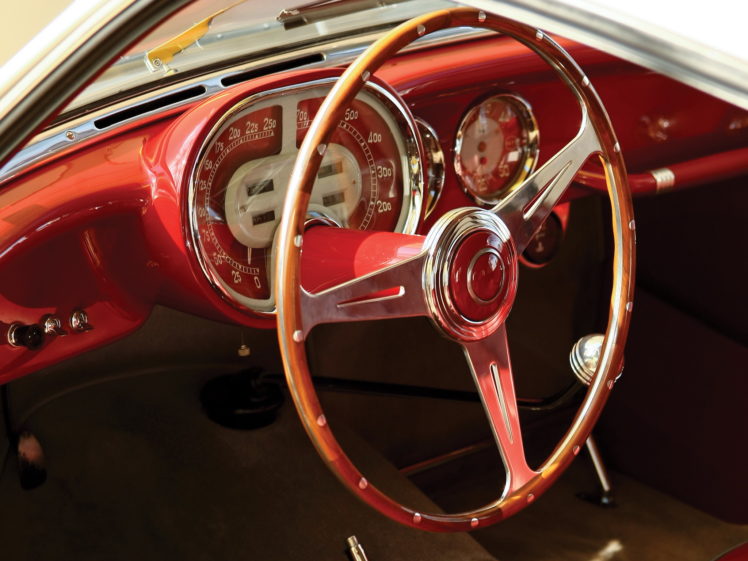 1954, Fiat, 8v, Coupe, Retro, 8 v, Interior HD Wallpaper Desktop Background