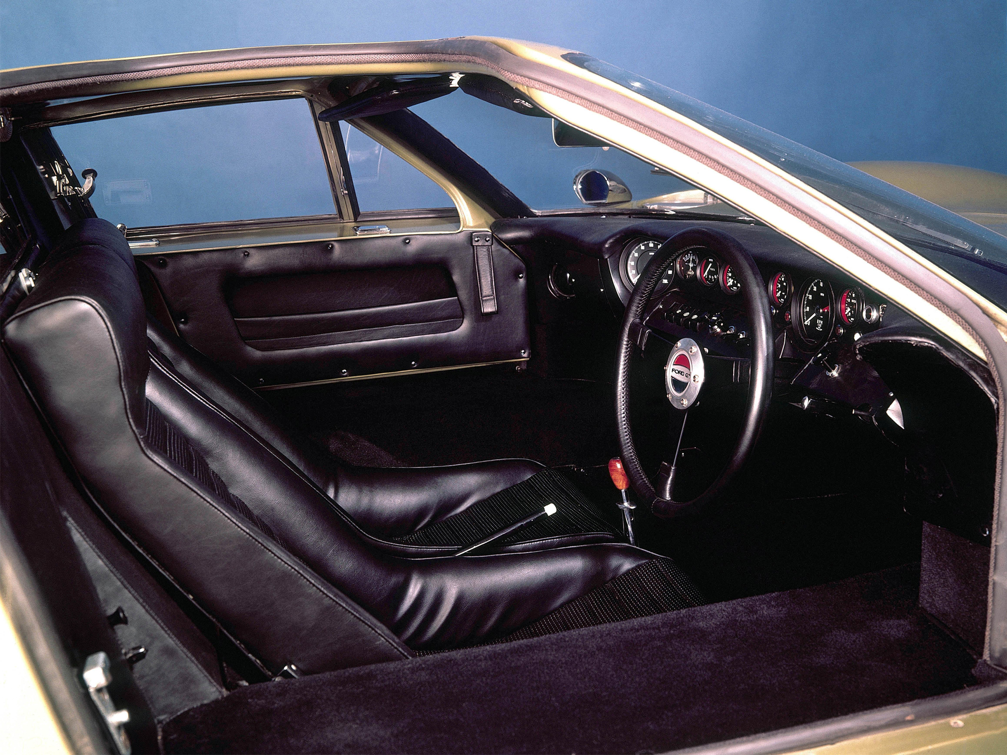 1967, Ford, Gt40, Mkiii, Supercar, Classic, Interior Wallpaper