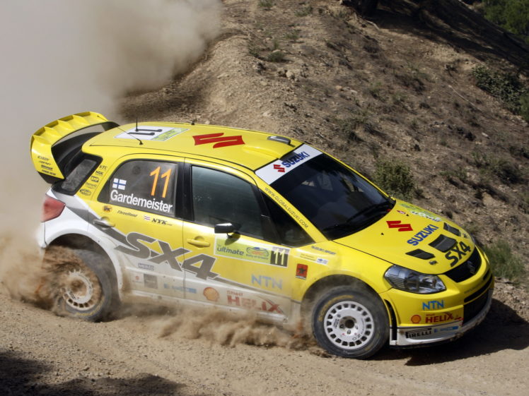 2008, Suzuki, Sx4, Wrc, Race, Racing, Rally HD Wallpaper Desktop Background