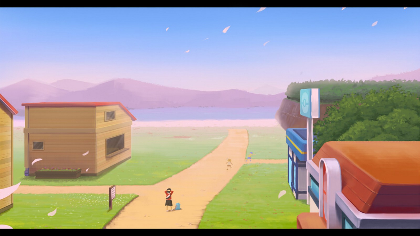 pokemon, Video, Games, Landscapes Wallpaper