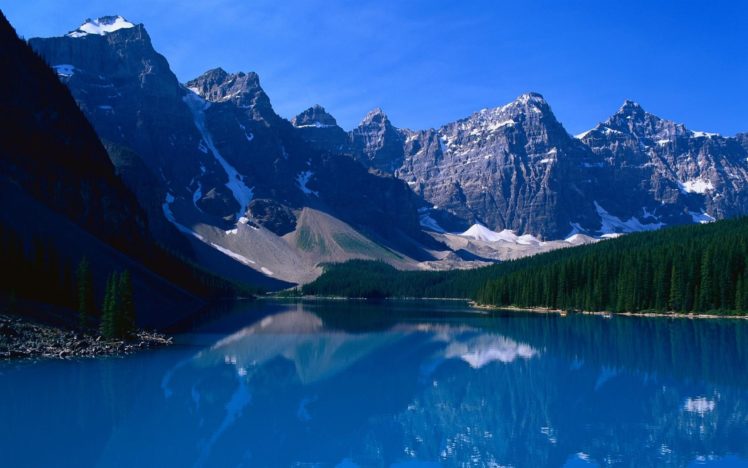 mountains, Landscapes, Nature, Forests, Lakes HD Wallpaper Desktop Background