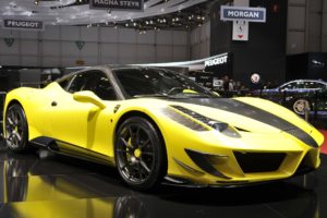 yellow, Cars, Ferrari