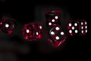 dice, Game, Black, Background, Close up