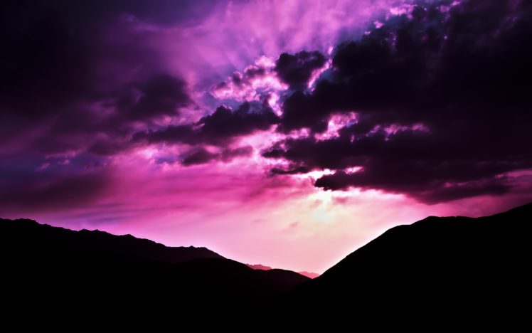 purple, Morning HD Wallpaper Desktop Background