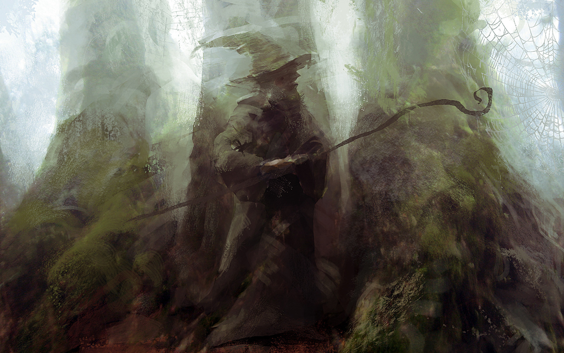 the, Lord, Of, The, Rings, Gandalf, Wizard, Drawing, Lotr, Fantasy Wallpaper