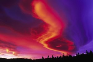sunset, Canada, Alberta, Vibrant, Skyscapes
