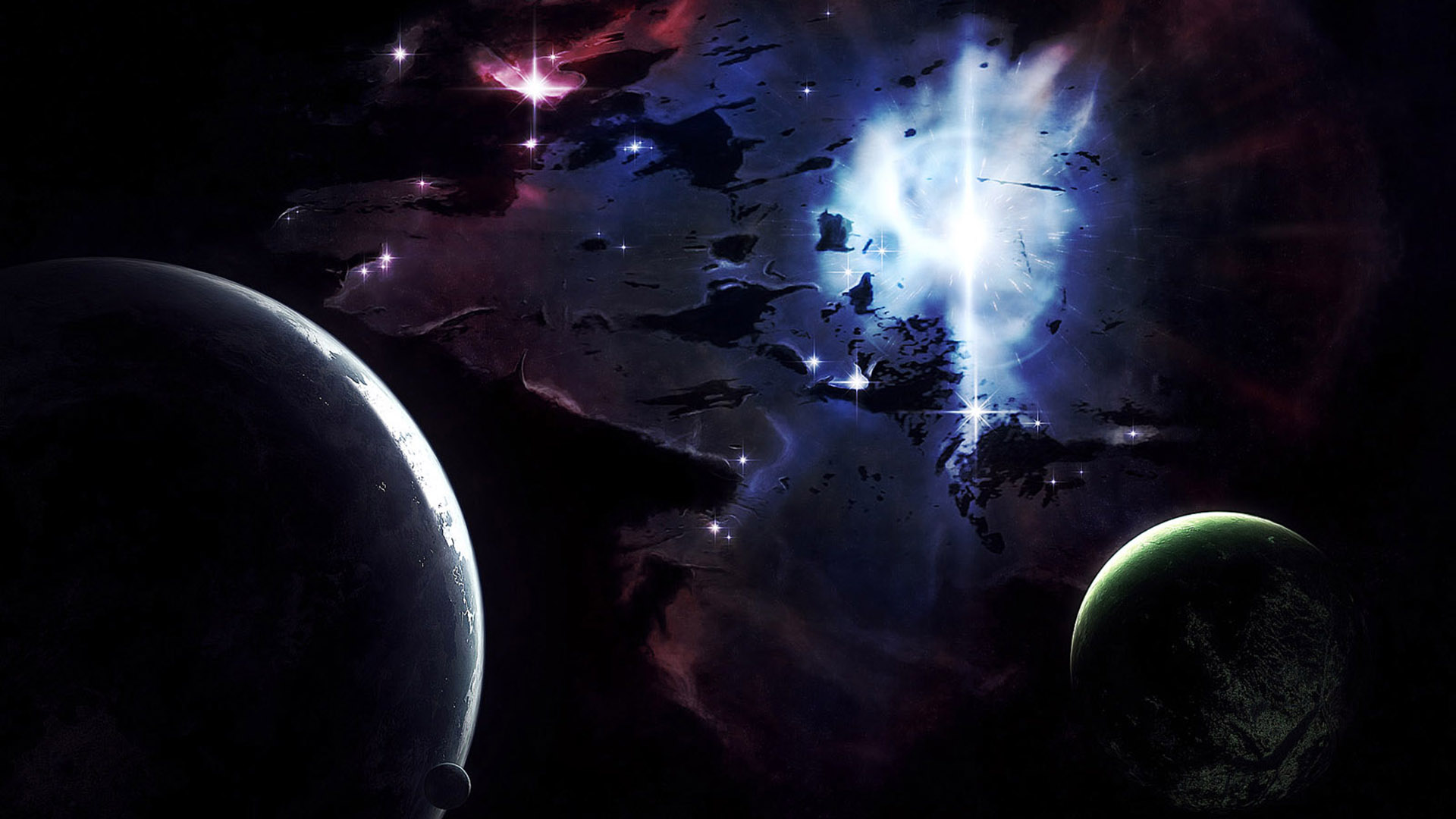 outer, Space, Planets Wallpaper