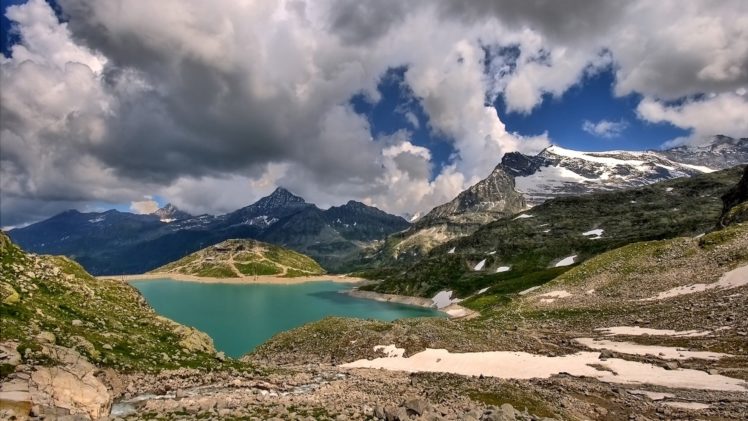 mountains, Nature, Spring HD Wallpaper Desktop Background