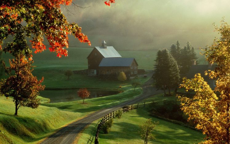 landscapes, Nature, Farms HD Wallpaper Desktop Background