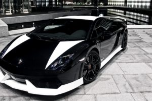 black, And, White, Cars, Lamborghini, Italian, Tuning, Lamborghini, Gallardo