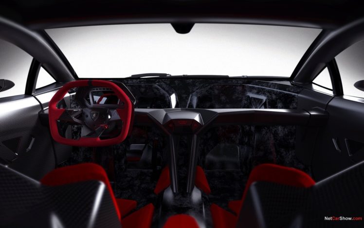cars, Interior, Lamborghini, Sesto, Elemento HD Wallpaper Desktop Background