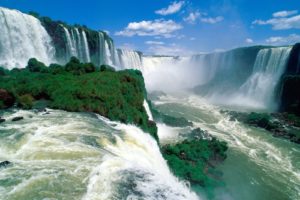 nature, Brazil, Waterfalls, Iguazu, Falls