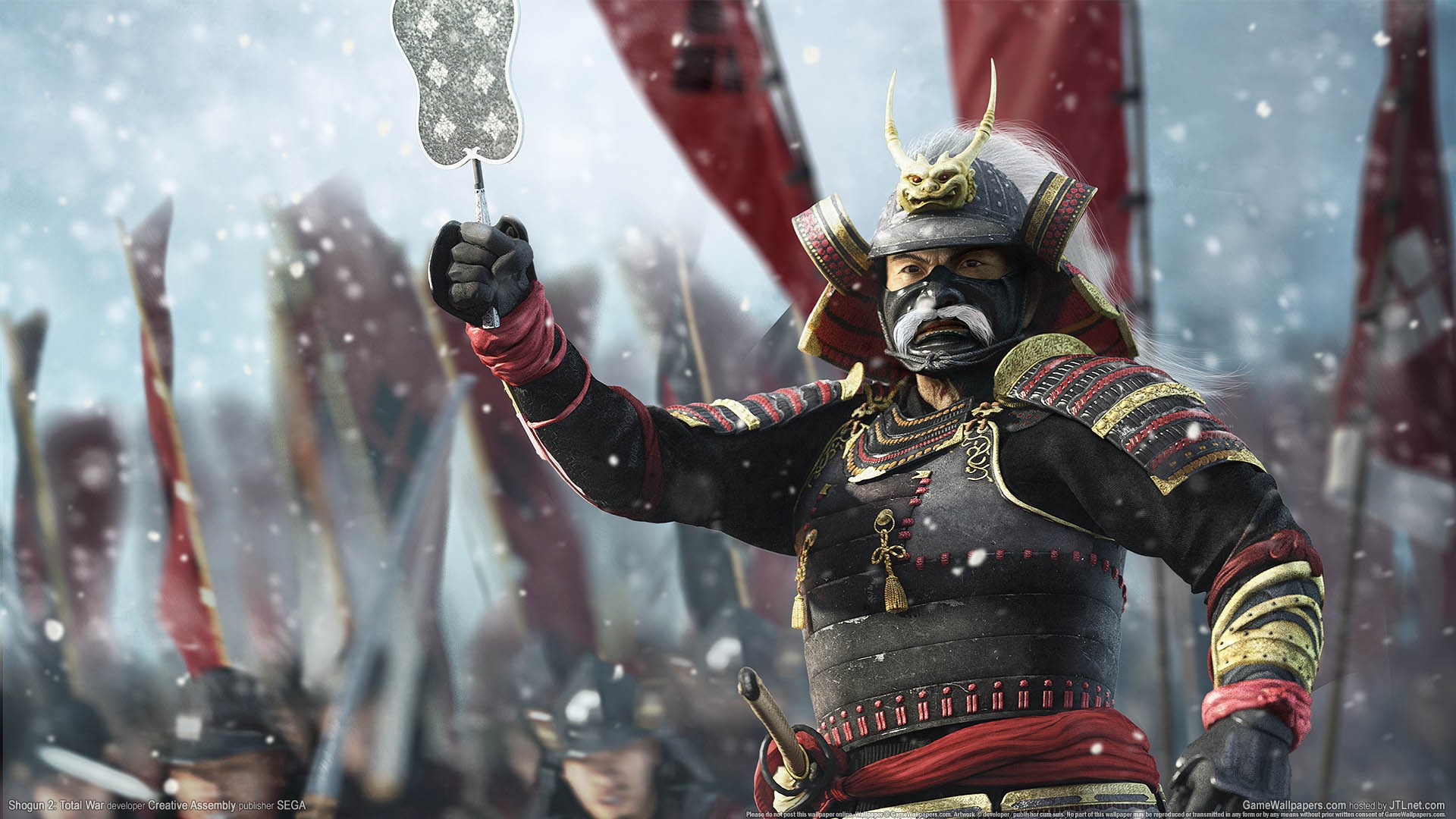 video, Games, Samurai, Shogun, 2, Realistic Wallpaper