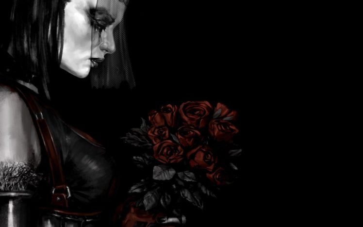 noir, Gothic, Fantasy, Art HD Wallpaper Desktop Background