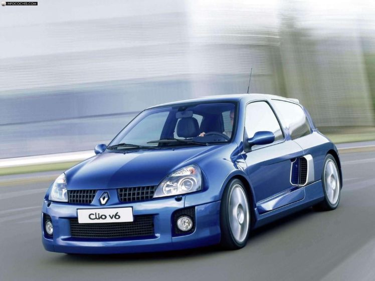 cars, Vehicles, Renault, Clio, Renault, Sports, Cars, Renault, Clio, V6 HD Wallpaper Desktop Background