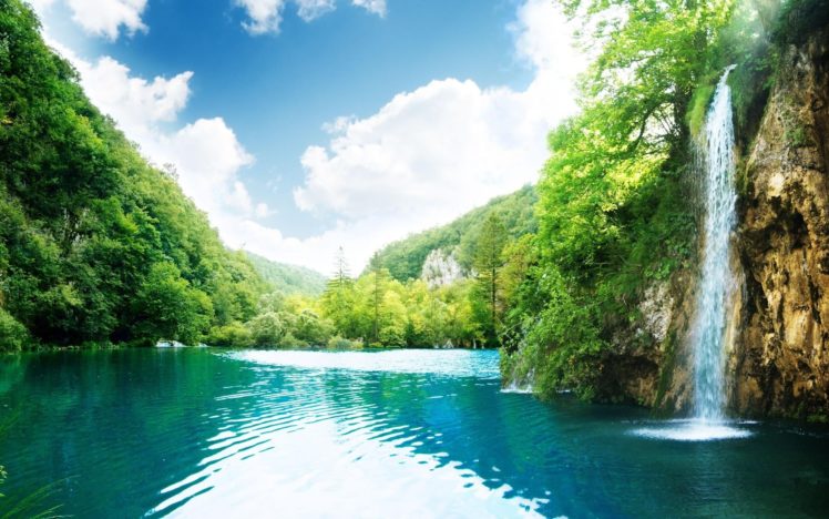 nature, Freedom, Waterfalls, Rivers HD Wallpaper Desktop Background