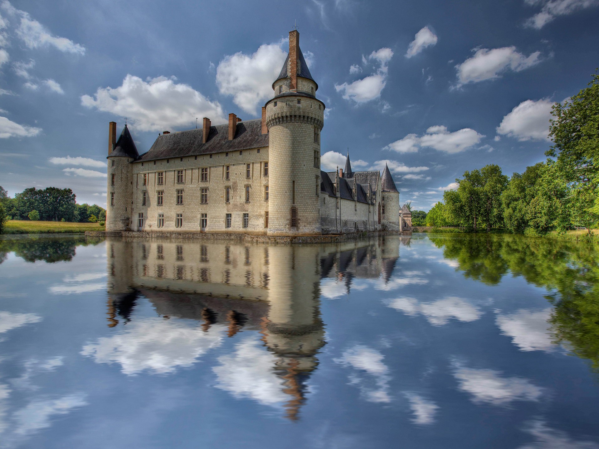 landscapes, Buildings, Reflections Wallpaper