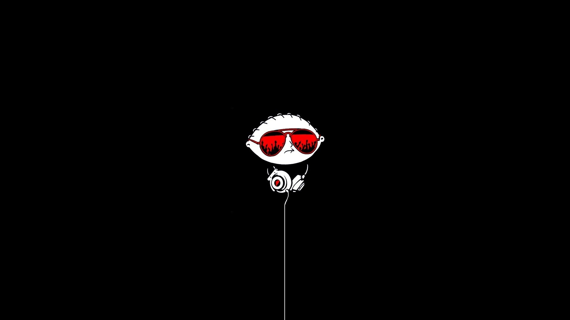 family, Guy, Glasses, Headphones Wallpaper