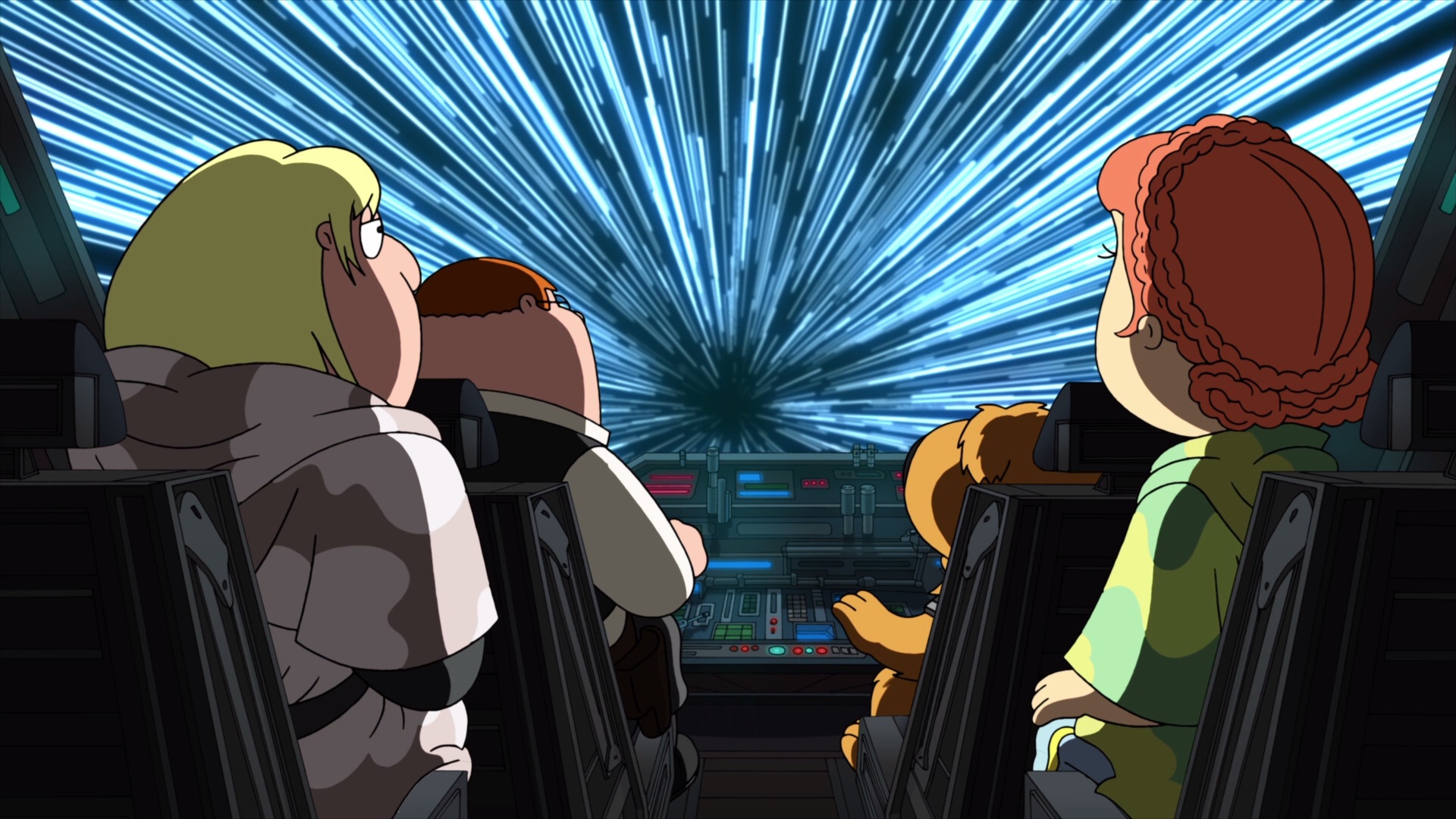 family, Guy, Star, Wars, Spaceship Wallpaper