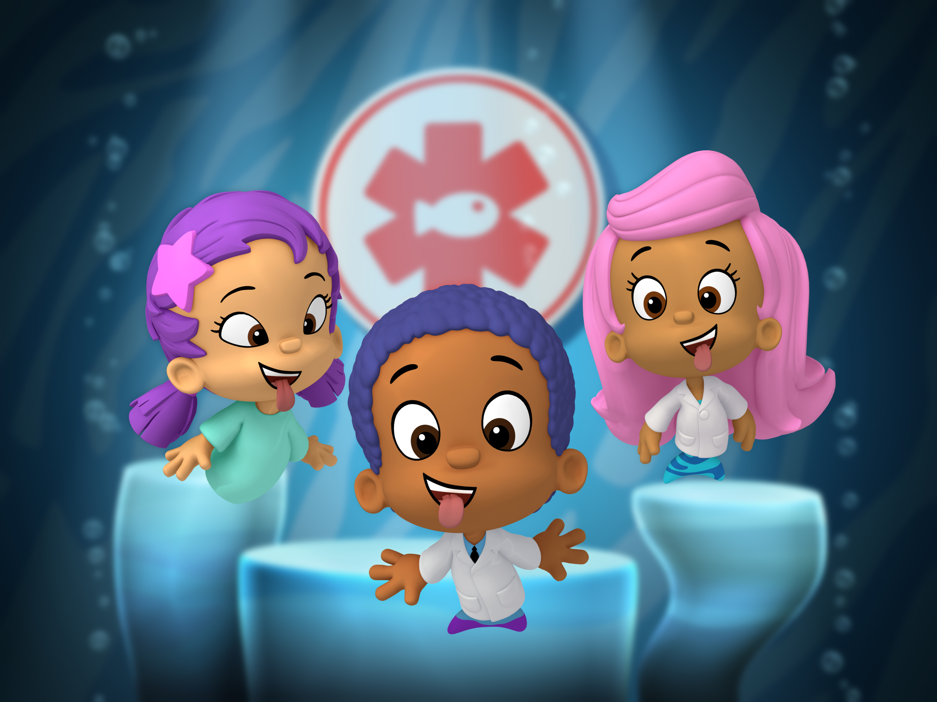 bubble, Guppies Wallpaper