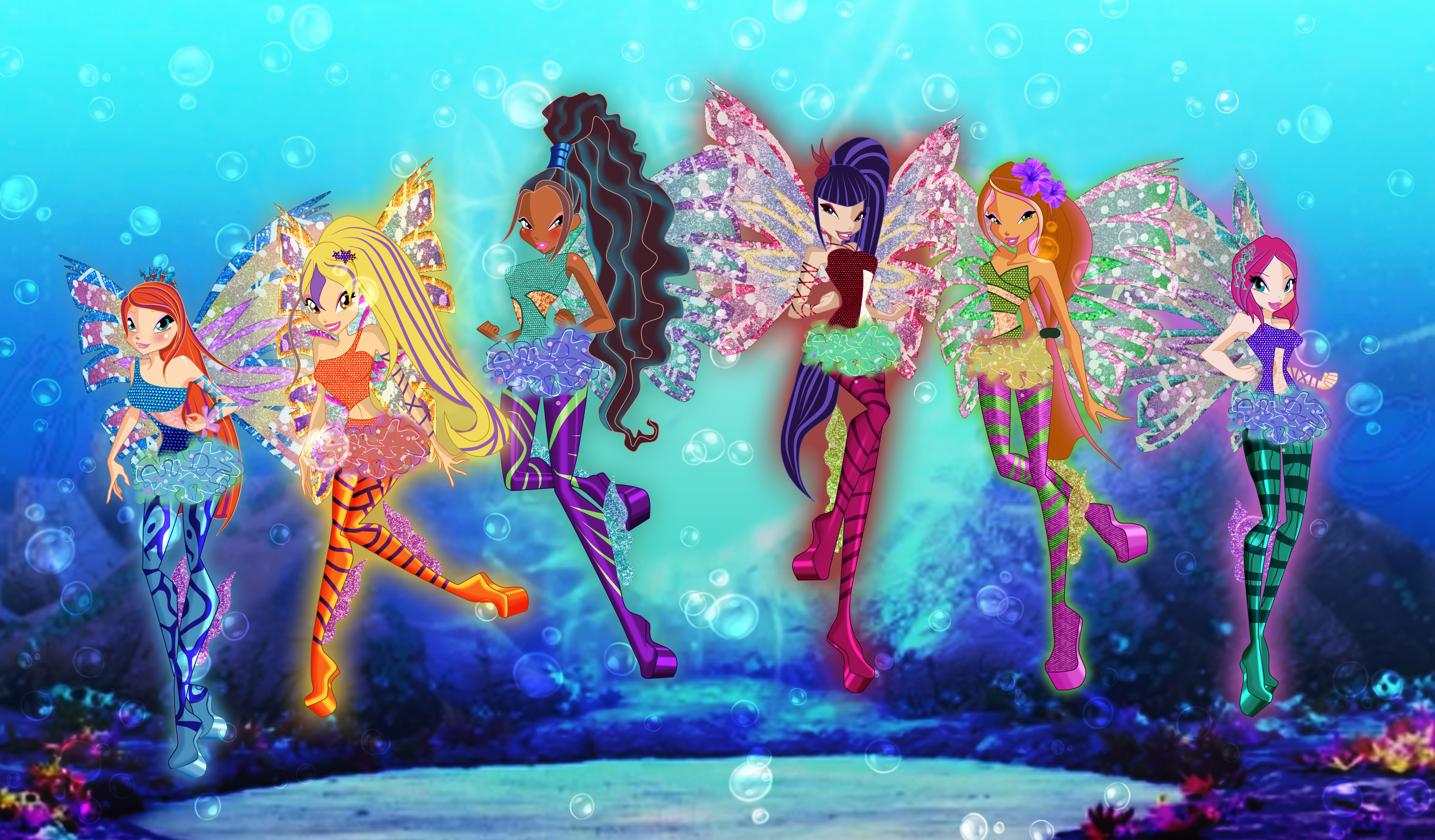 winx, Club, Fairy Wallpaper
