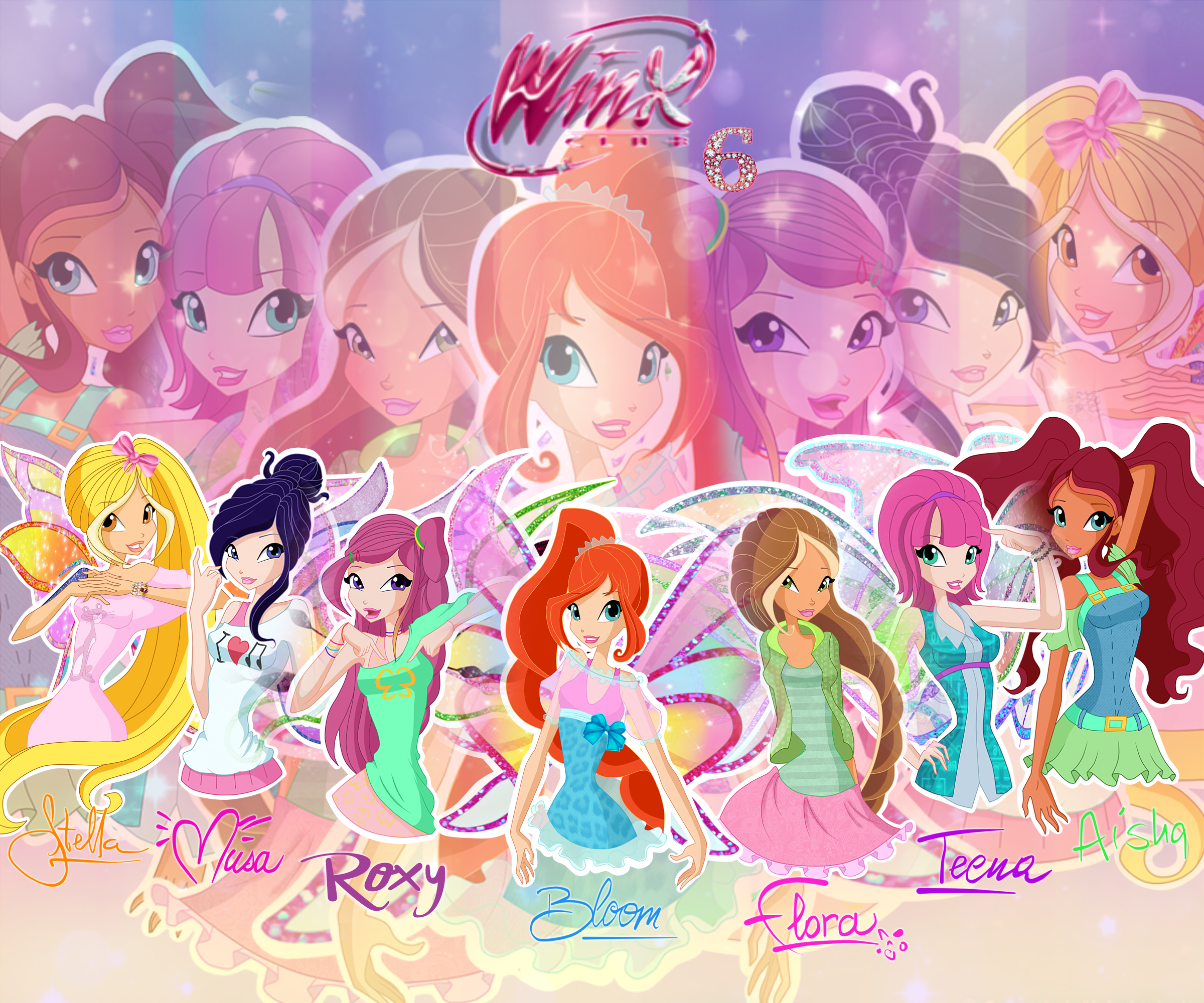winx, Club, Fairy Wallpaper