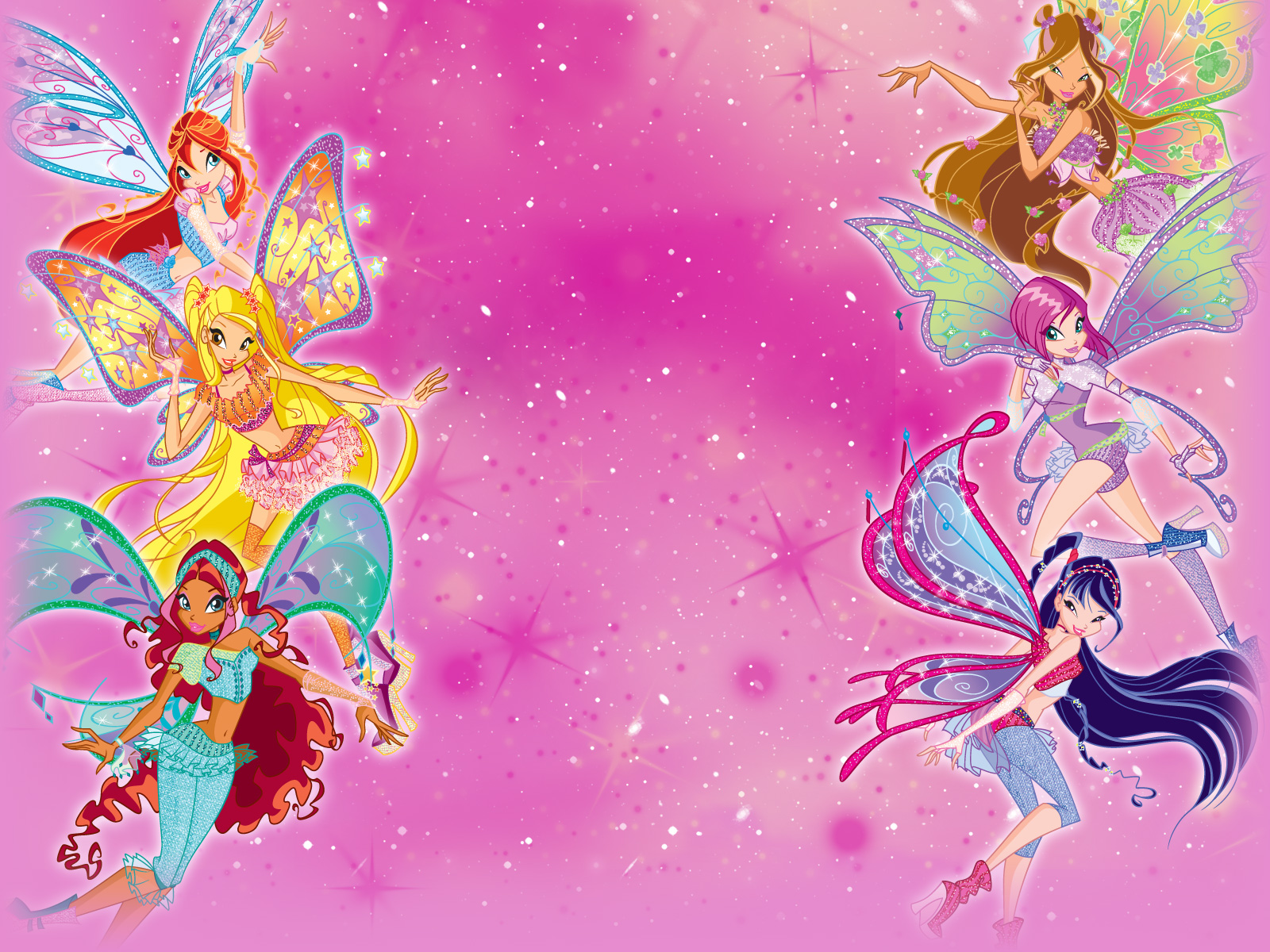 winx, Club, Fairy Wallpaper