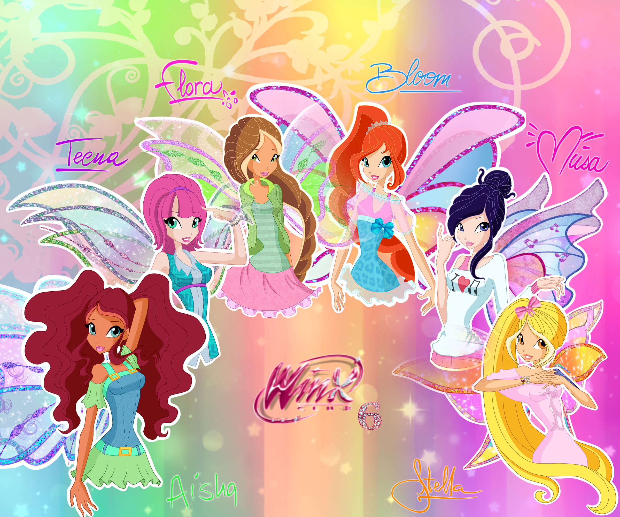 winx, Club, Fairy Wallpaper