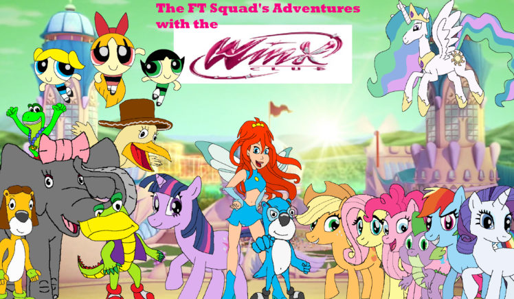 winx, Club, Fairy, My, Little, Pony HD Wallpaper Desktop Background
