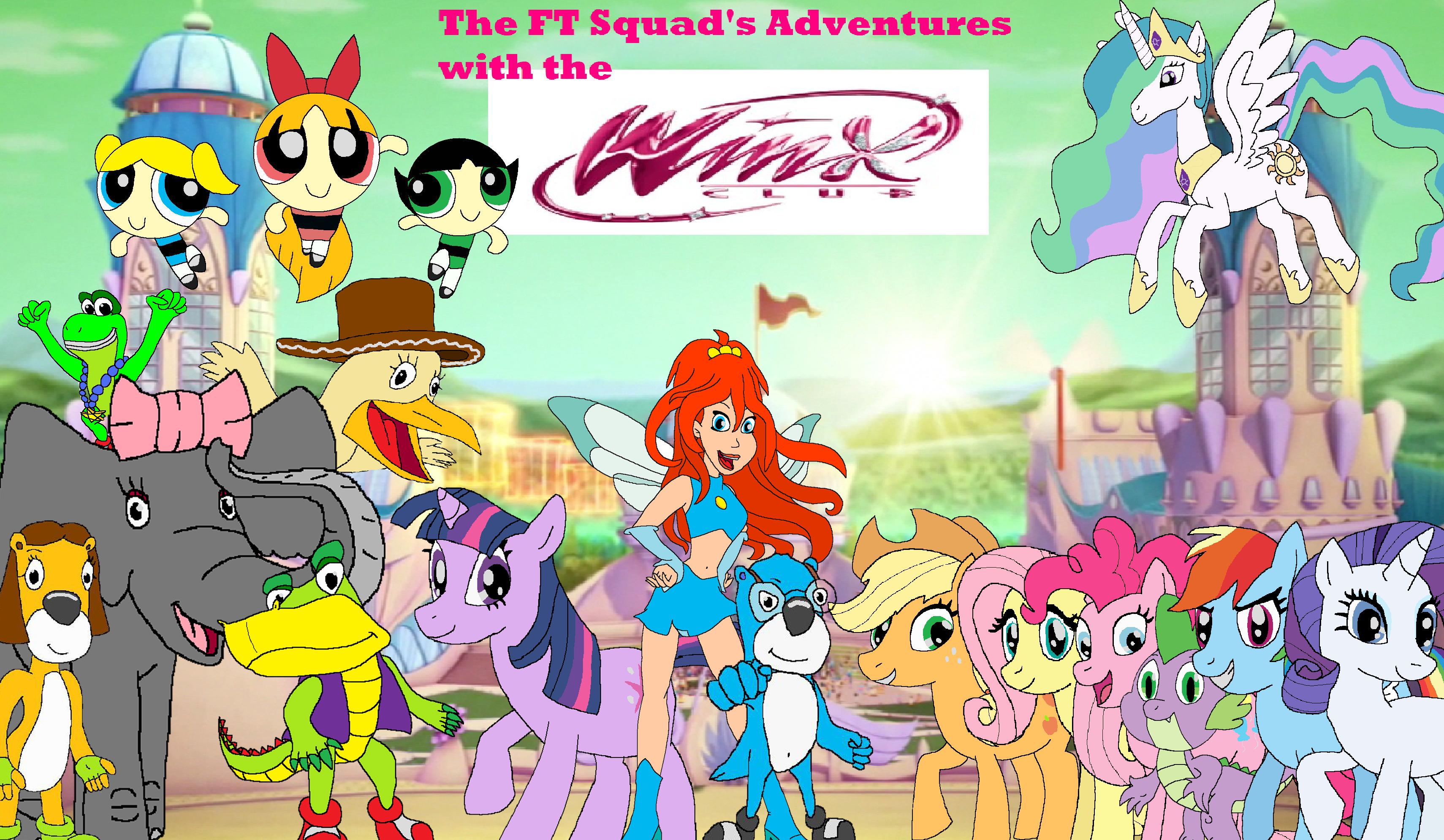 winx, Club, Fairy, My, Little, Pony Wallpaper