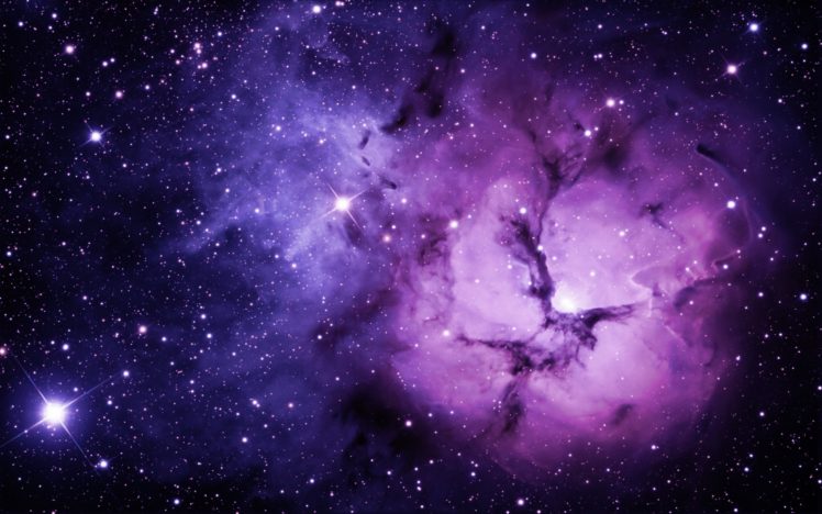 purple, Nebula HD Wallpaper Desktop Background