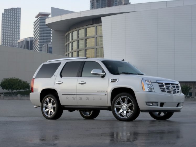 front, Hybrid, Cadillac, Escalade HD Wallpaper Desktop Background