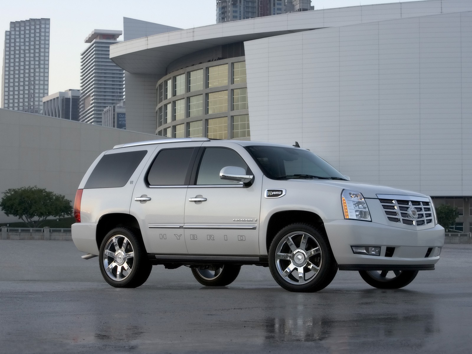 front, Hybrid, Cadillac, Escalade Wallpaper