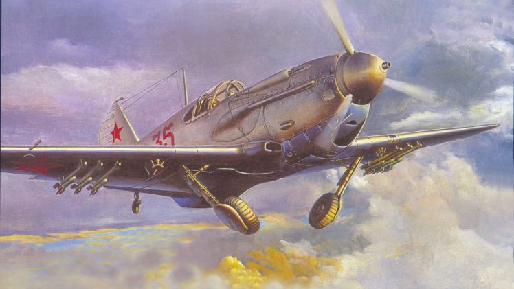 aircraft, Lagg 3, Sowiet HD Wallpaper Desktop Background