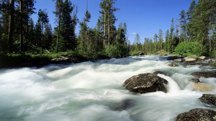 forests, Idaho, Rivers HD Wallpaper Desktop Background