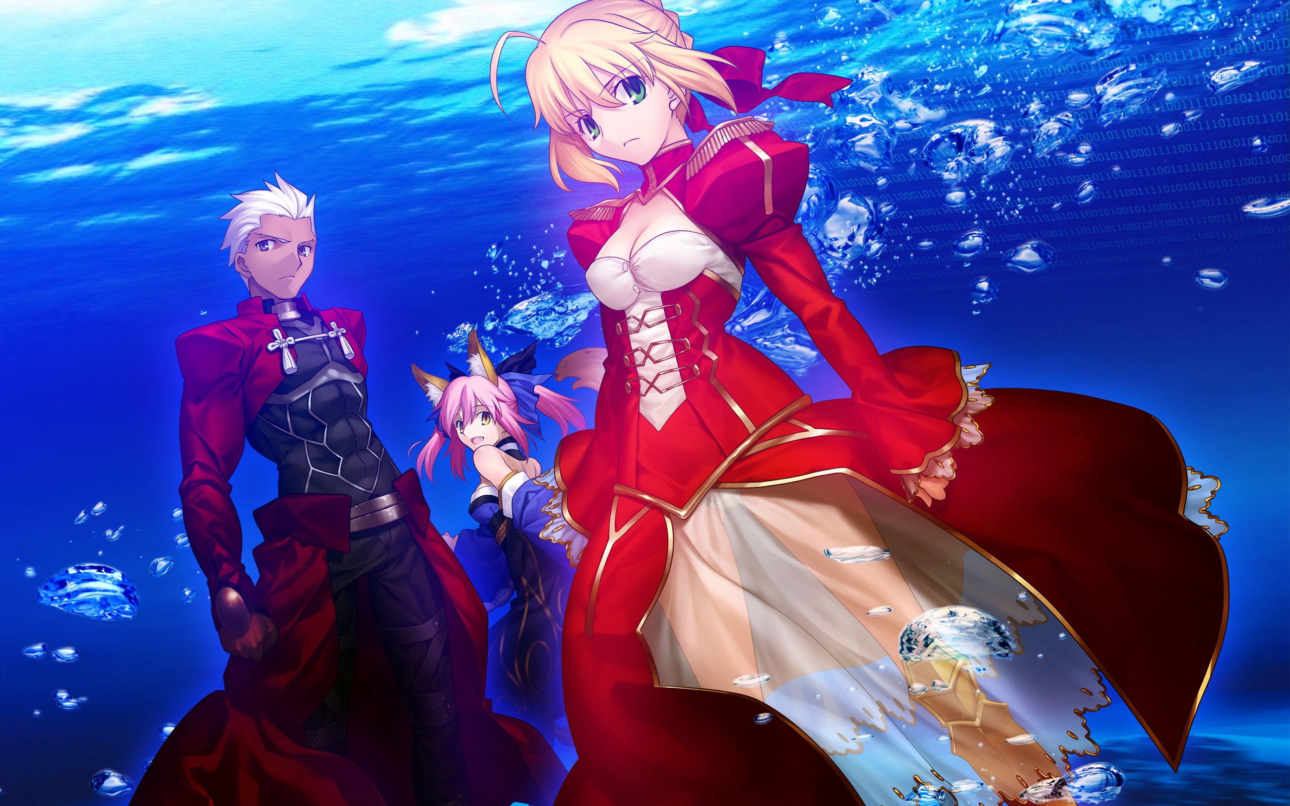 anime, Boys, Saber, Anime, Girls, Archer,  fatestay, Night , Fateextra, Saber, Extra, Fate, Series, Caster,  fateextra Wallpaper