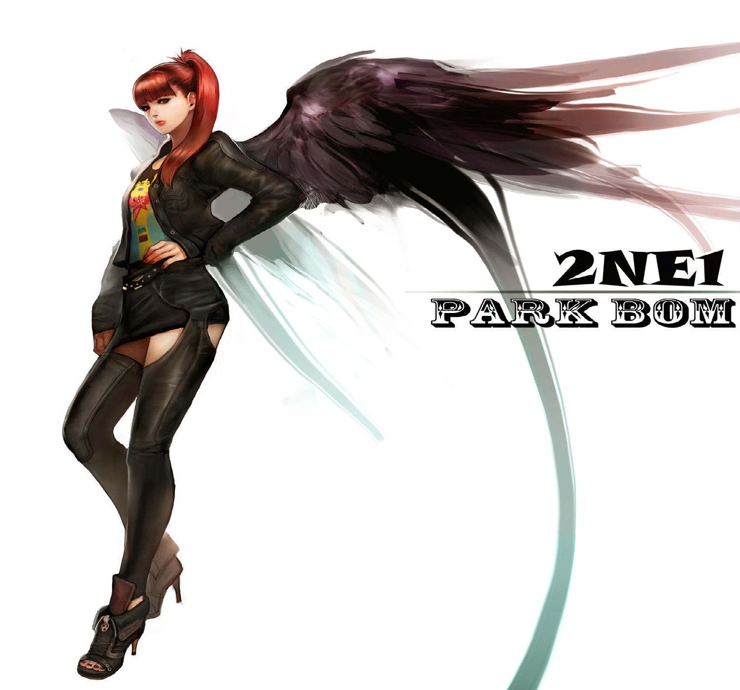 2ne1, K pop, Pop, Dance, Korean, Korea, Anime, Poster, Angel, Fantasy  Wallpapers HD / Desktop and Mobile Backgrounds