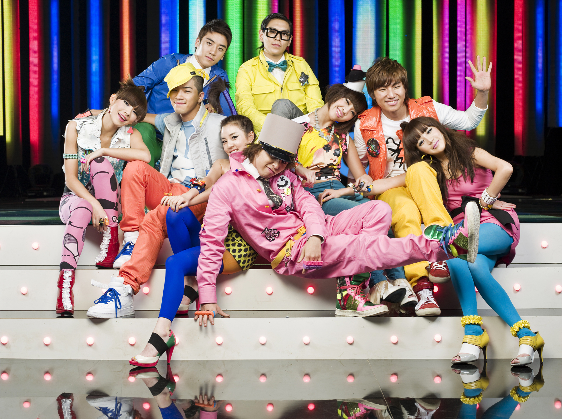 2ne1, Big, Bang, K pop, Pop, Dance, Korean, Korea Wallpaper