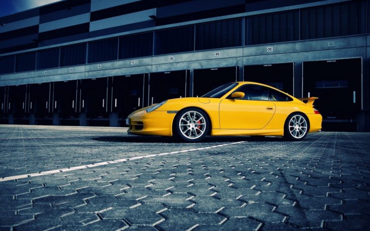 porsche, Cars, Artwork, Porsche, 911, Gt3, Yellow, Cars HD Wallpaper Desktop Background