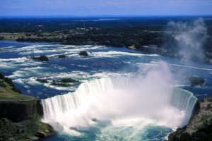 nature, Canada, Niagara, Falls, Aerial, Waterfalls