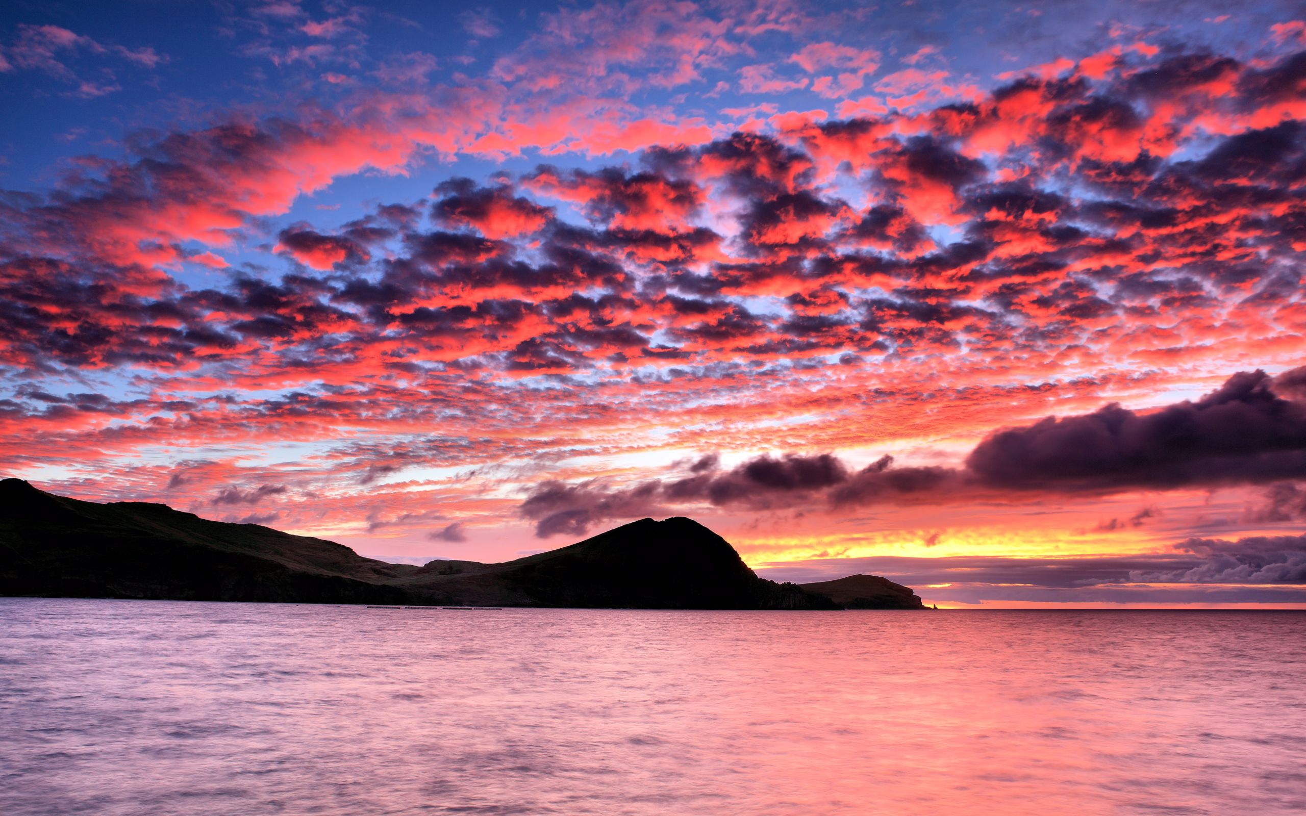 pink, Sky Wallpaper