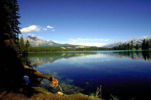 mountains, Landscapes, Nature, Trees, Lakes, Rivers