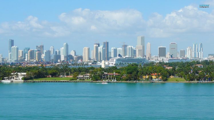 cityscapes, Miami HD Wallpaper Desktop Background