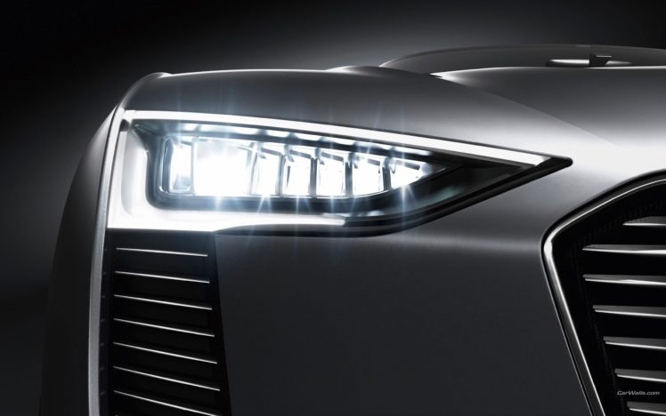 cars, Audi, Tron, Concept, Art, Spyder, Headlights HD Wallpaper Desktop Background