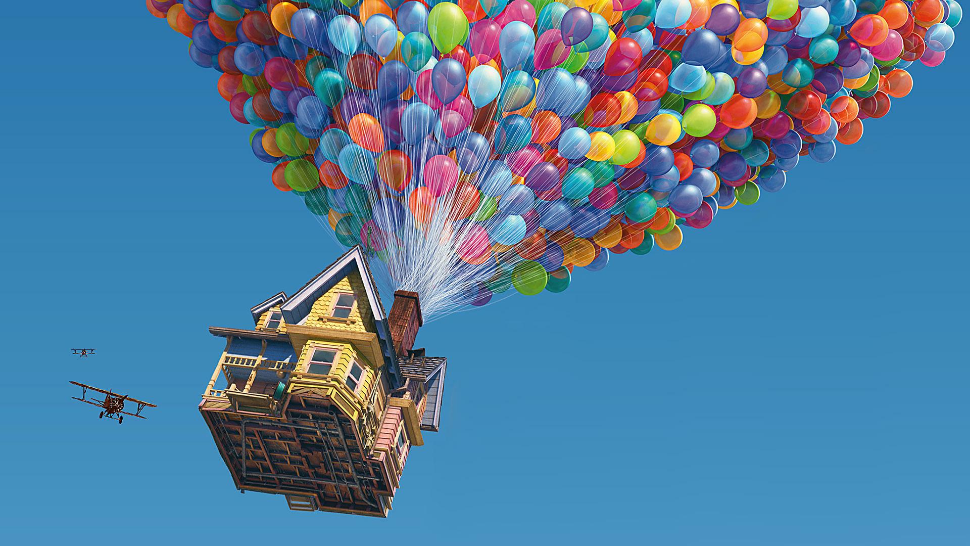up,  movie , Balloons Wallpaper